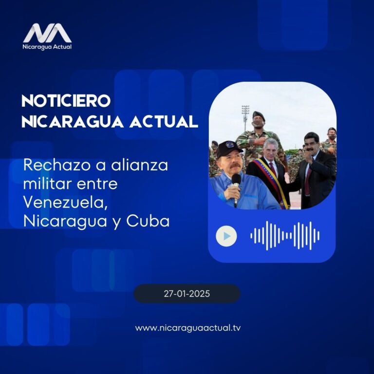 Rechazo a alianza militar entre Venezuela, Nicaragua y Cuba