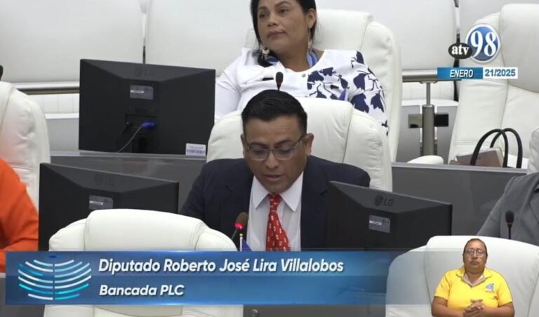 Diputado Roberto José Lira Villalobos, del PLC.