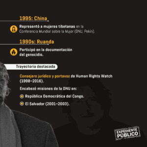 Reed Brody, el abogado de derechos humanos que ha sentado en el banquillo de los tribunales a dictadores como Augusto Pinochet